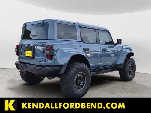 Azure Gray Metallic 2025 Ford Bronco Raptor