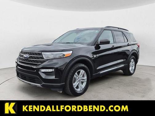 Agate Black Metallic 2023 Ford Explorer XLT