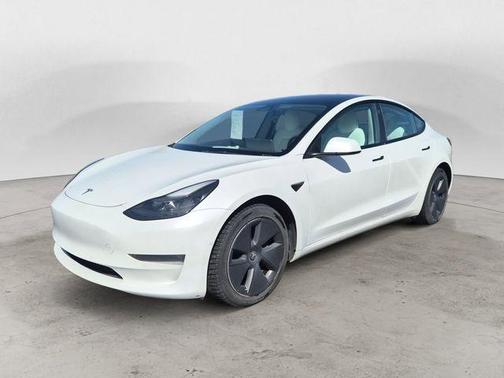 White 2022 Tesla Model 3 Long Range