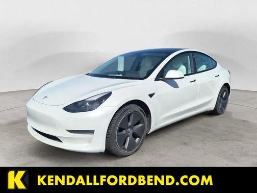 White 2022 Tesla Model 3 Long Range