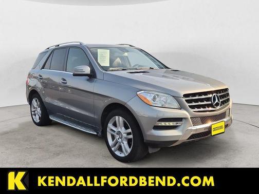 Silver Metallic 2015 Mercedes-Benz M-Class ML 350 4MATIC