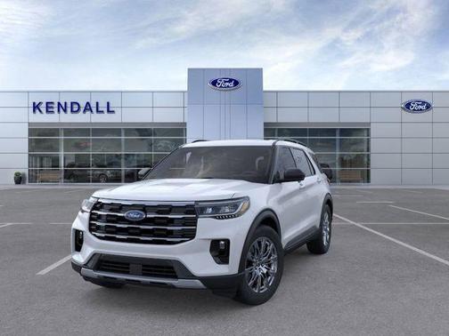 White Metallic 2026 Ford Explorer Active