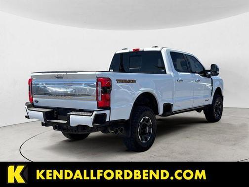 White 2024 Ford F-350 Platinum