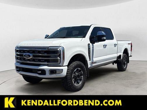 White 2024 Ford F-350 Platinum