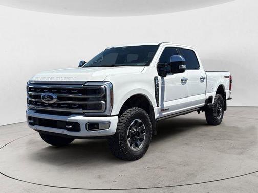 White 2024 Ford F-350 Platinum