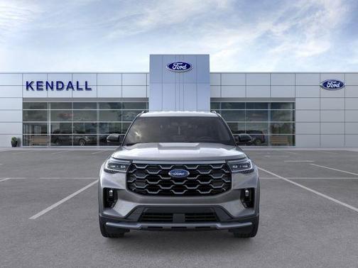 Gray Metallic 2026 Ford Explorer Platinum