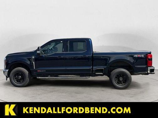 Blue 2024 Ford F-350 Lariat Super Duty