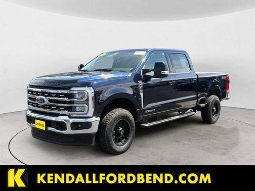 Blue 2024 Ford F-350 Lariat Super Duty