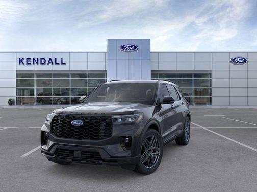 Black Metallic 2026 Ford Explorer ST-Line