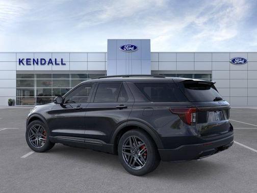 Black Metallic 2026 Ford Explorer ST-Line