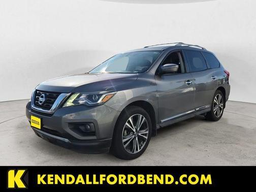 Gun Metallic 2018 Nissan Pathfinder Platinum