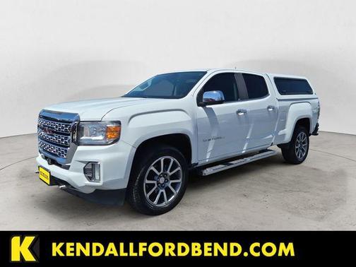 Summit White 2022 GMC Canyon Denali