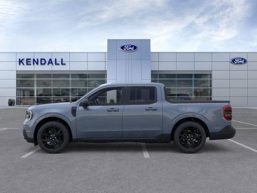 Azure Blue 2026 Ford Maverick Lariat