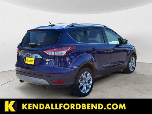 Blue 2016 Ford Escape Titanium