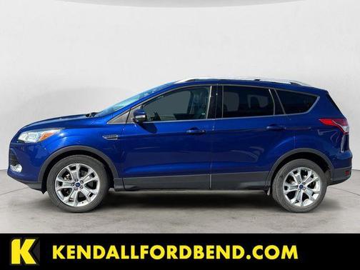 Blue 2016 Ford Escape Titanium