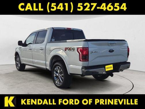 White Platinum Clearcoat Metallic 2017 Ford F-150 Lariat