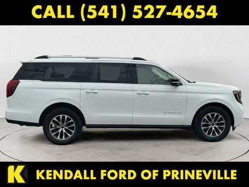 Oxford White 2025 Ford Expedition Max Platinum