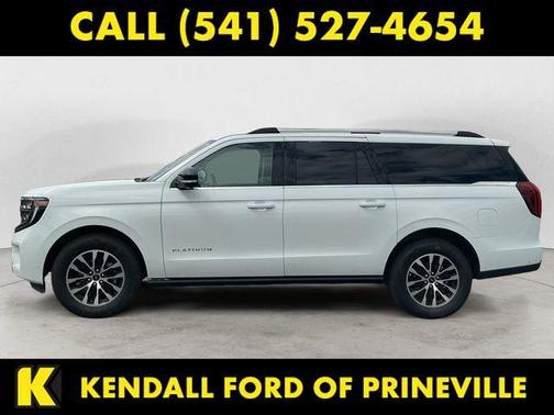 Oxford White 2025 Ford Expedition Max Platinum