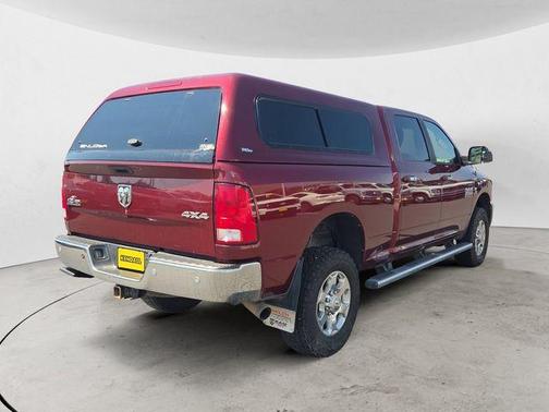 Red 2016 RAM 2500 Big Horn