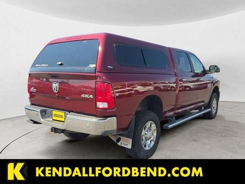 Red 2016 RAM 2500 Big Horn