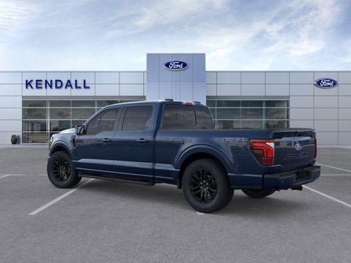 Blue 2026 Ford F-150 Lariat