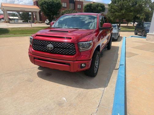 Barcelona Red Metallic 2020 Toyota Tundra SR5