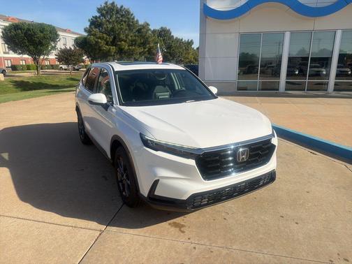 Platinum White Pearl 2026 Honda CR-V EX-L AWD
