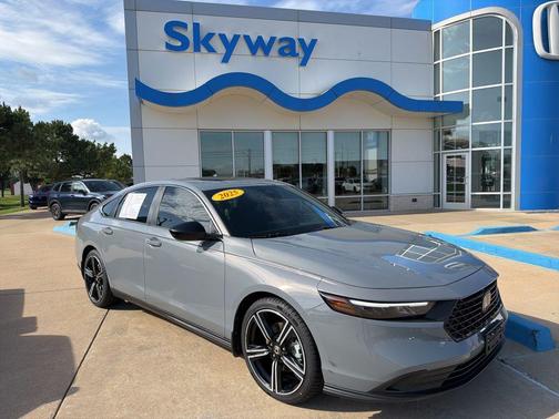 Urban Gray Pearl 2025 Honda Accord Hybrid Sport