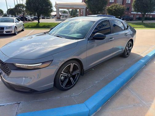 Urban Gray Pearl 2025 Honda Accord Hybrid Sport