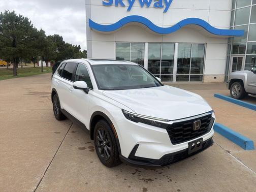 Platinum White 2026 Honda CR-V EX-L AWD