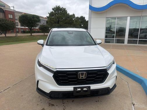 Platinum White 2026 Honda CR-V EX-L AWD