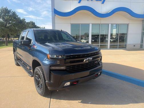 Northsky Blue Metallic 2021 Chevrolet Silverado 1500 LT Trail Boss