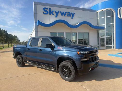 Northsky Blue Metallic 2021 Chevrolet Silverado 1500 LT Trail Boss