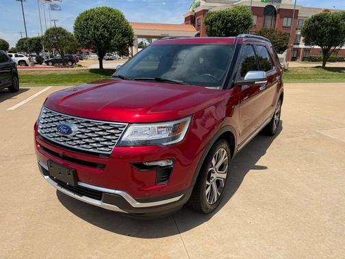 Ruby Red Metallic Tinted Clearcoat 2019 Ford Explorer Platinum