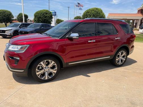 Ruby Red Metallic Tinted Clearcoat 2019 Ford Explorer Platinum