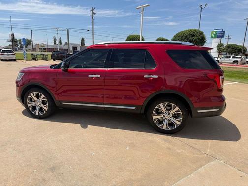 Ruby Red Metallic Tinted Clearcoat 2019 Ford Explorer Platinum