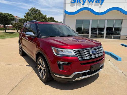 Ruby Red Metallic Tinted Clearcoat 2019 Ford Explorer Platinum