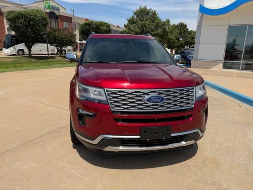 Ruby Red Metallic Tinted Clearcoat 2019 Ford Explorer Platinum