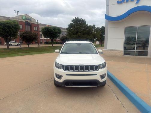 White Clearcoat 2021 Jeep Compass Limited