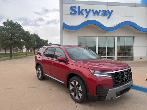 Radiant Red Metallic II 2026 Honda Pilot Elite