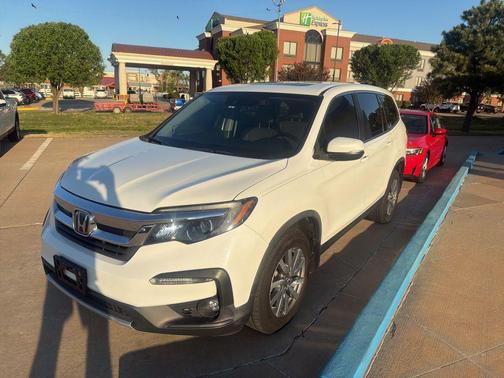 Platinum White Pearl 2020 Honda Pilot EX-L