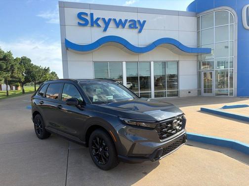 Meteorite Gray Metallic 2026 Honda CR-V Hybrid Sport-L AWD
