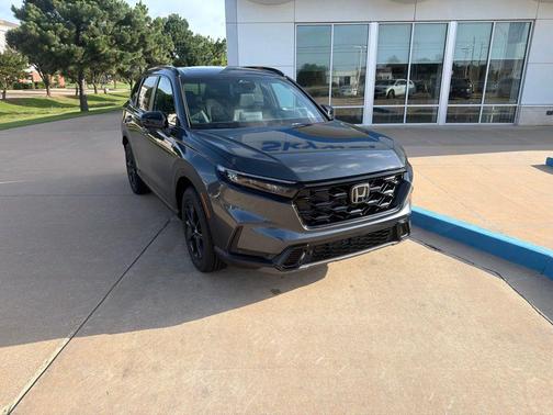 Meteorite Gray Metallic 2026 Honda CR-V Hybrid Sport-L AWD