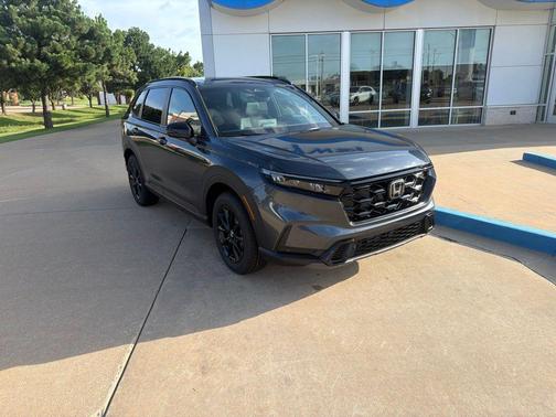 Meteorite Gray Metallic 2026 Honda CR-V Hybrid Sport-L AWD