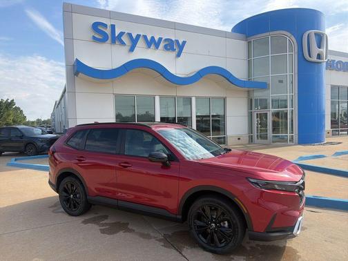 Radiant Red Metallic 2026 Honda CR-V Hybrid Sport Touring AWD