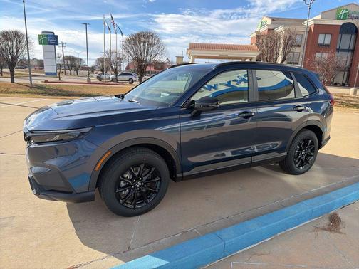 Canyon River Blue Metallic 2026 Honda CR-V Hybrid Sport AWD