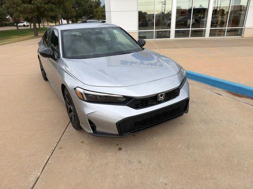 Solar Silver Metallic 2026 Honda Civic Sport