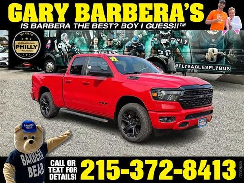 2022 RAM 1500 Big Horn Quad Cab 4x4 64' Box