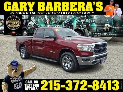 2022 RAM 1500 Big Horn Quad Cab 4x4 64' Box