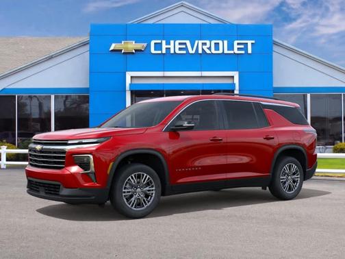 Radiant Red 2026 Chevrolet Traverse LT